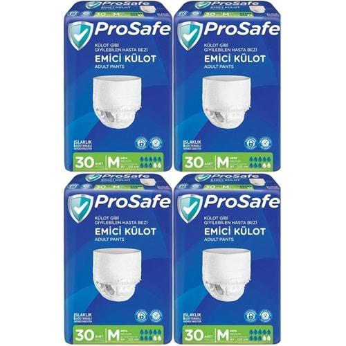 Prosafe Emici Külot Hasta Bezi Orta-Medium 120 Adet (4PK*30)