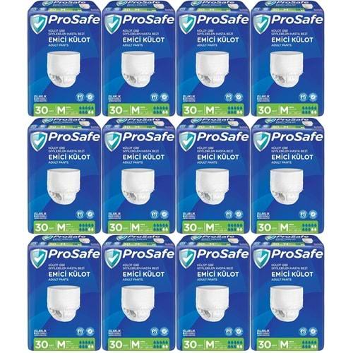 Prosafe Emici Külot Hasta Bezi Orta-Medium 360 Adet (12PK*30)