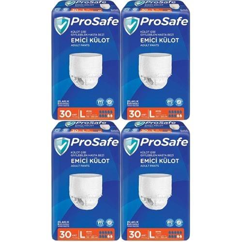Prosafe Emici Külot Hasta Bezi Büyük-Large 120 Adet (4PK*30)