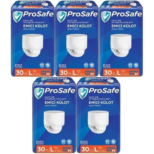 Prosafe Emici Külot Hasta Bezi Büyük-Large 150 Adet (5PK*30)