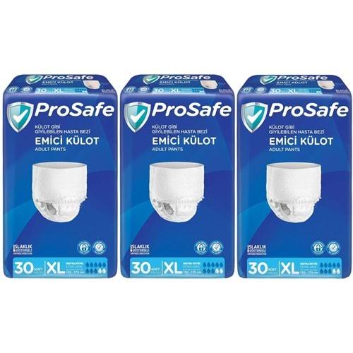 Prosafe Emici Külot Hasta Bezi XL-Extra Large 90 Adet (3PK*30)