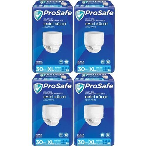 Prosafe Emici Külot Hasta Bezi XL-Extra Large 120 Adet (4PK*30)