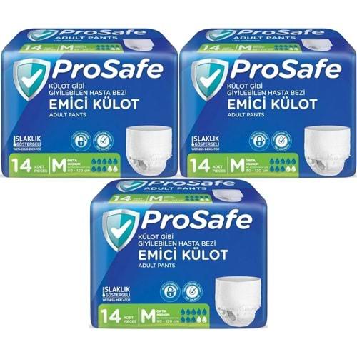 Prosafe Emici Külot Hasta Bezi M - Orta - Medium 42 Adet (3PK*14)