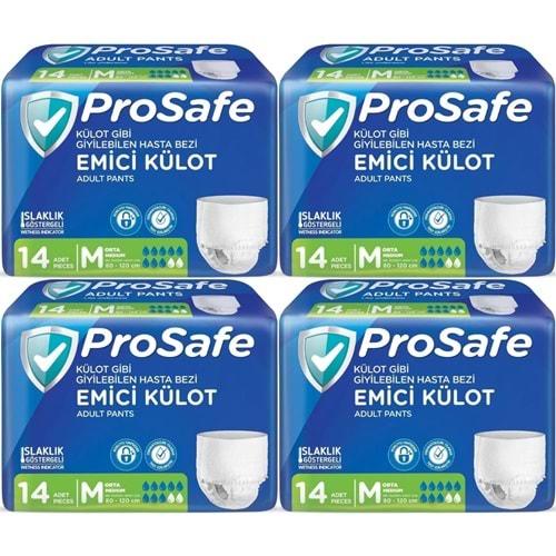 Prosafe Emici Külot Hasta Bezi M - Orta - Medium 56 Adet (4PK*14)