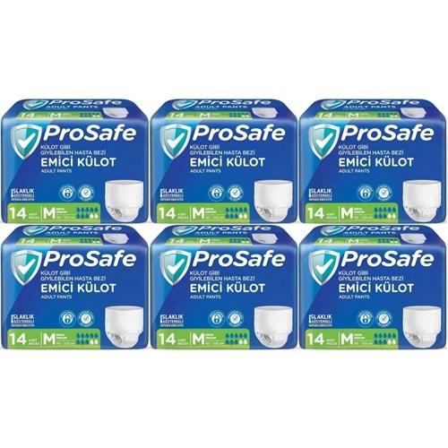 Prosafe Emici Külot Hasta Bezi M - Orta - Medium 84 Adet (6PK*14)