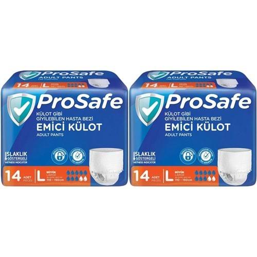 Prosafe Emici Külot Hasta Bezi L - Büyük - Large 28 Adet (2PK*14)