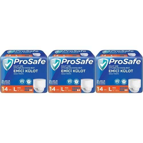 Prosafe Emici Külot Hasta Bezi L - Büyük - Large 42 Adet (3PK*14)