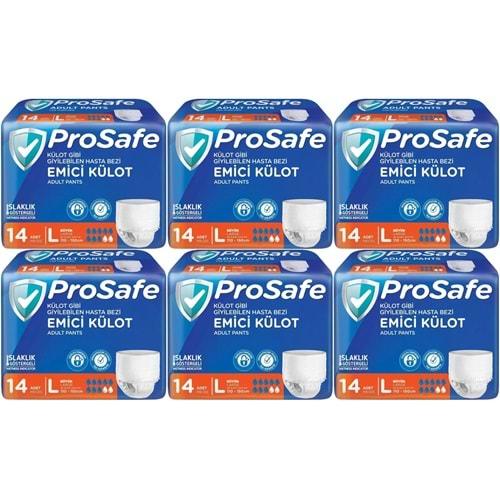Prosafe Emici Külot Hasta Bezi L - Büyük - Large 84 Adet (6PK*14)