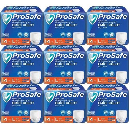 Prosafe Emici Külot Hasta Bezi L - Büyük - Large 126 Adet (9PK*14)