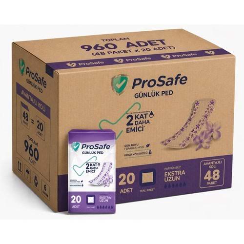 Prosafe Günlük Ped Extra Uzun 960 Adet