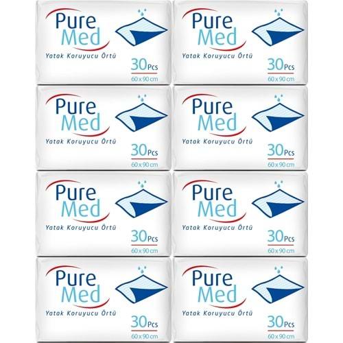 Puremed Hasta Yatak Koruyucu 60*90CM 240 Adet (8PK*30)