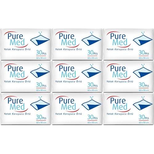 Puremed Hasta Yatak Koruyucu 60*90CM 270 Adet (9PK*30)