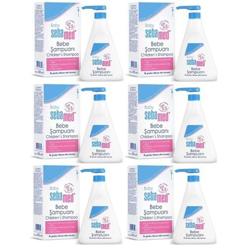 Sebamed Bebek Şampuanı 500ML Pompalı (6 Lı Set)