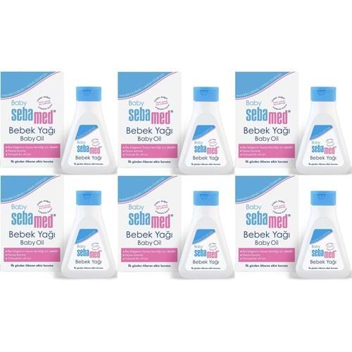 Sebamed Bebek Yağı 150ML (6 Lı Set)