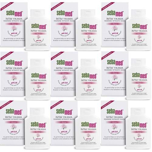 Sebamed İntim Likit 200ML (Genital Bölge Temizleyici) (9 Lu Set)
