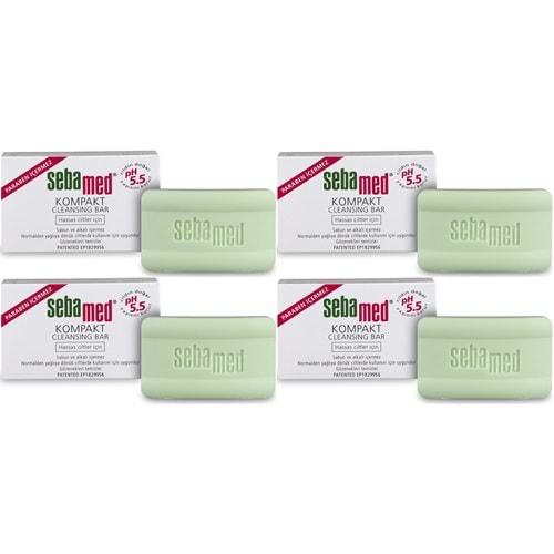 Sebamed Sabun Kompakt Hassas Cilt 100GR (4 Lü Set)