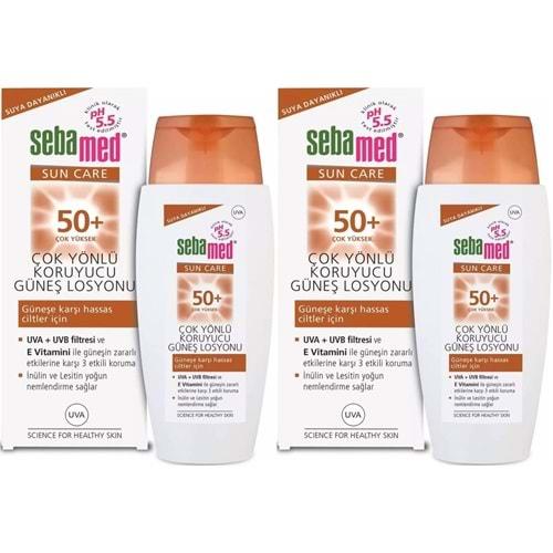 Sebamed Sun Care Çok Yönlü Koruyucu Güneş Losyonu 50+ Faktör 150ML (2 Li Set)
