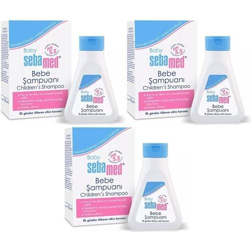 Sebamed Bebek Şampuanı 150ML (3 Lü Set)
