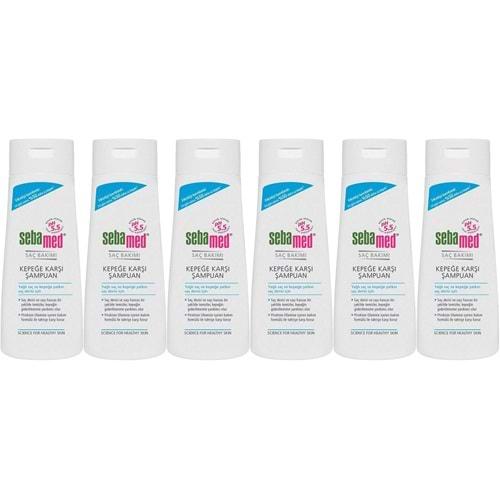 Sebamed Şampuan 400ML Kepeğe Karşı ve Yağlı Saç Tipleri için (6 Lı Set)