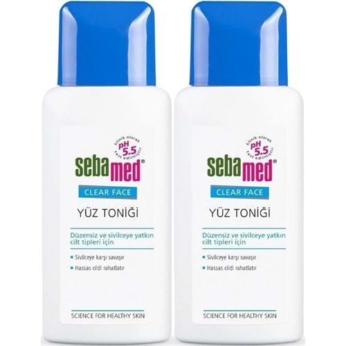 Sebamed Clear Face Temizleyici Yüz Toniği 150ML (2 Li Set)