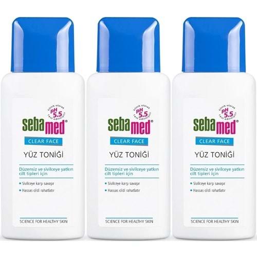 Sebamed Clear Face Temizleyici Yüz Toniği 150ML (3 Lü Set)