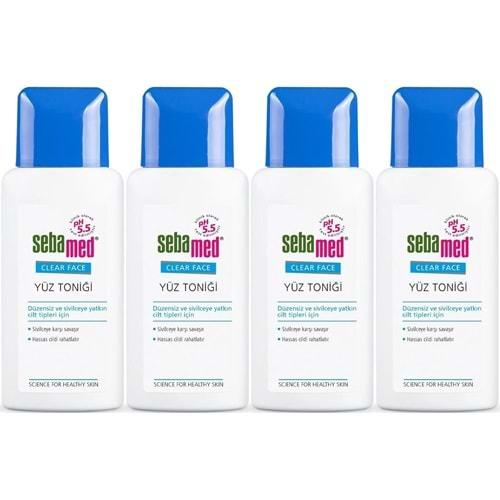 Sebamed Clear Face Temizleyici Yüz Toniği 150ML (4 Lü Set)