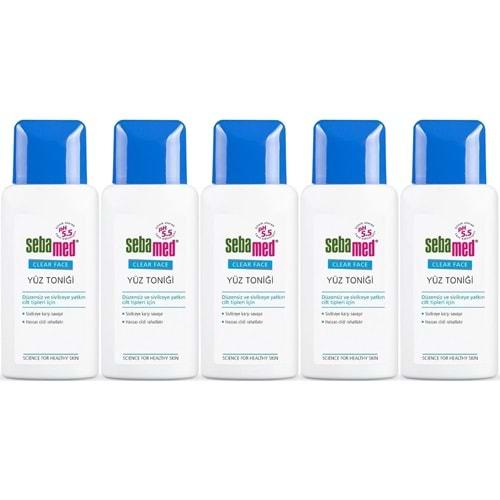 Sebamed Clear Face Temizleyici Yüz Toniği 150ML (5 Li Set)