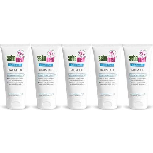 Sebamed Clear Face Bakım Jeli 50ML (5 Li Set)