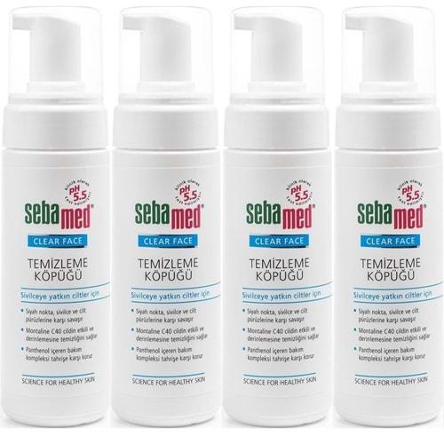 Sebamed Clear Face Yüz Temizleme Köpüğü 150ML (4 Lü Set)