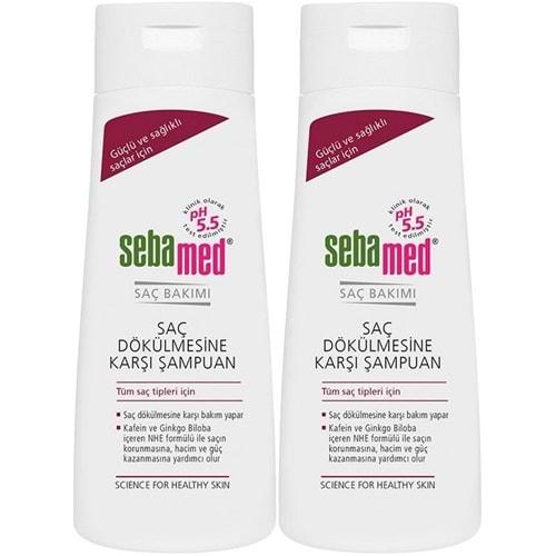 Sebamed Şampuan 200ML Saç Dökülmesine Karşı (Tüm Saç Tipleri için) (2 Li Set)