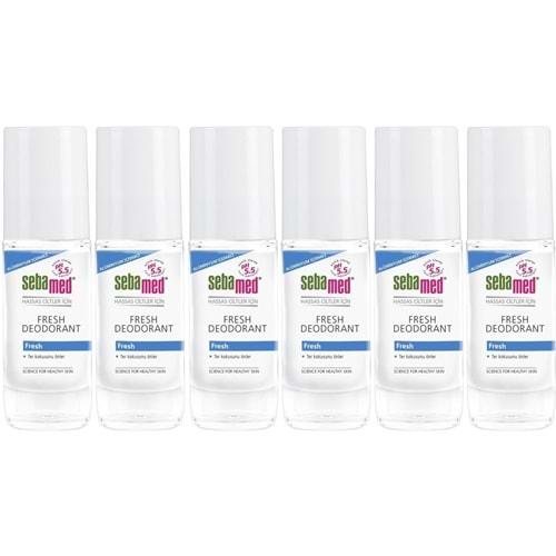 Sebamed Roll-On 50ML Fresh (6 Lı Set)