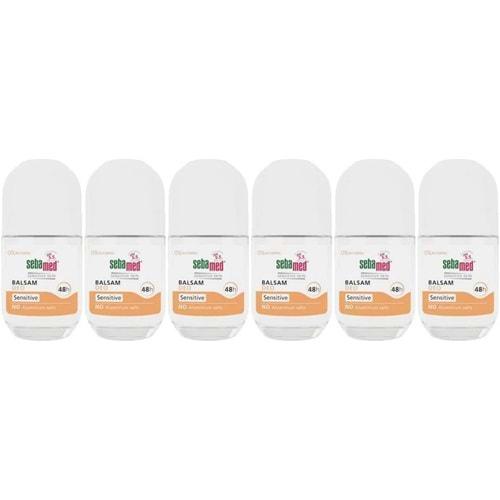 Sebamed Deodorant Roll-On 50ML Balsam Hassas/Sensitive (6 Lı Set)