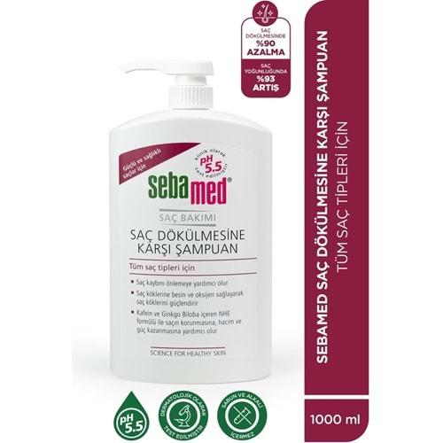 Sebamed Şampuan 1000ML Saç Dökülmesine Karşı (Tüm Saç Tipleri için) Avantaj Pk