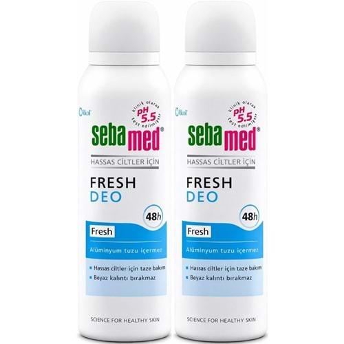 Sebamed Deodorant Aerosol 150 ML Fresh (2 Li Set)