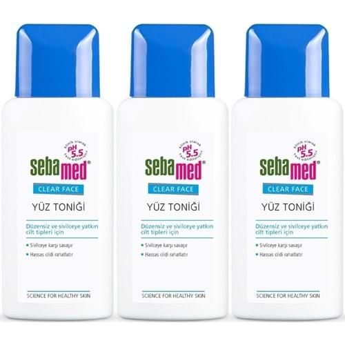 Sebamed Clear Face Yüz Temizleyici Toniği 200ML (3 Lü Set)