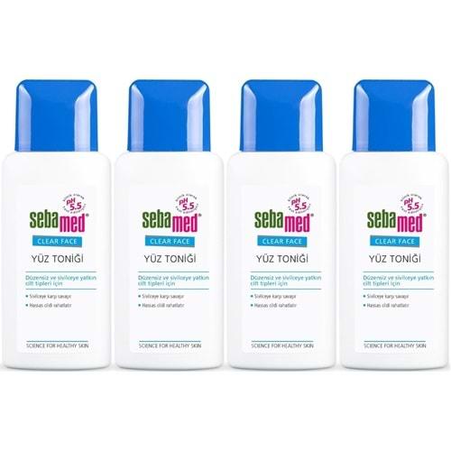 Sebamed Clear Face Yüz Temizleyici Toniği 200ML (4 Lü Set)