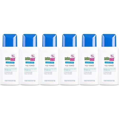 Sebamed Clear Face Yüz Temizleyici Toniği 200ML (6 Lı Set)