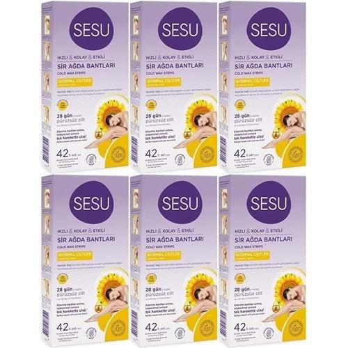 Sesu Sir Ağda Bandı 42 Li Pk Normal Ciltler (6 Lı Set)