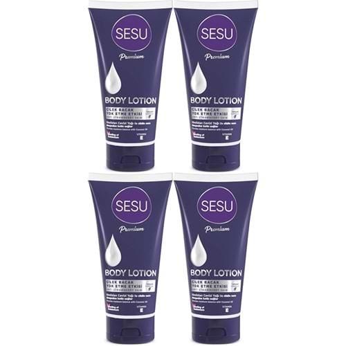 Sesu Vücut Losyonu 175ML (Body Lotıon) (4 Lü Set)