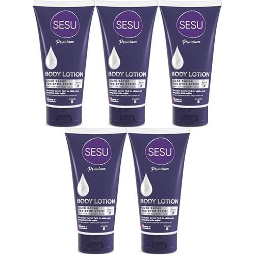 Sesu Vücut Losyonu 175ML (Body Lotıon) (5 Li Set)