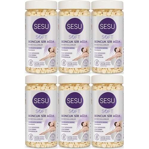 Sesu Boncuk Sir Ağda 250GR Soft (6 Lı Set)