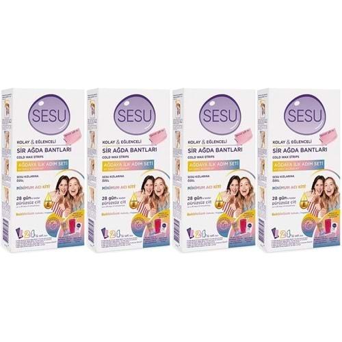 Sesu Sir Ağda Bandı 24 Lü Pk (Ağdaya İlk Adım Serisi) (4 Lü Set)