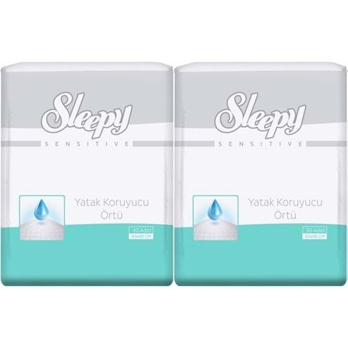 Sleepy Hasta Yatak Koruyucu 60*90CM 60 Adet (2PK*30)