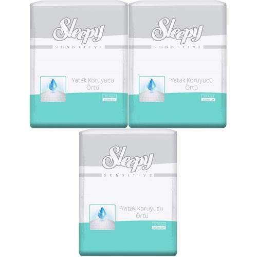 Sleepy Hasta Yatak Koruyucu 60*90CM 90 Adet (3PK*30)