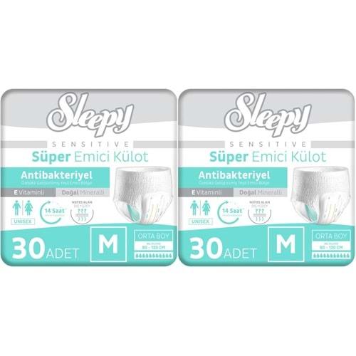 Sleepy Hasta Bezi Yetişkin Emici Külot M - Orta - Medium 60 Adet (2PK*30)