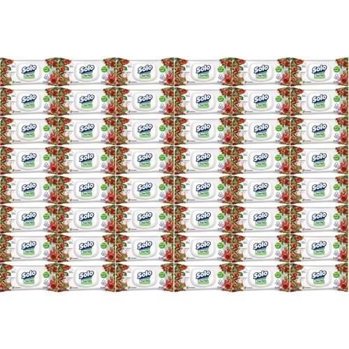 Solo Islak Havlu Mendil 50 Yaprak Elma Sirkesi & Karbonat (48 Li Set) (16PK*3) 2400 Yaprak