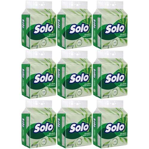 Solo Asılabilir Kağıt Havlu 1 Paket (1PK= 7 Rulo) Hijyenik ve Pratik Kullanım İçin Uygun (9 Lu Set)