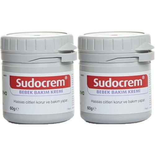 Sudocrem Cilt Bebek Bakım - Pişik Kremi 60GR (2 Li Set)
