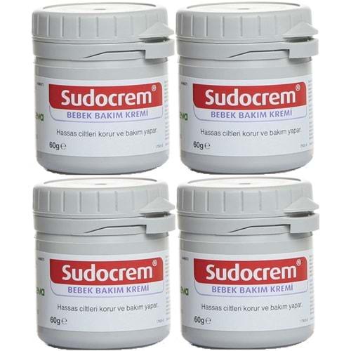 Sudocrem Cilt Bebek Bakım - Pişik Kremi 60GR (4 Lü Set)