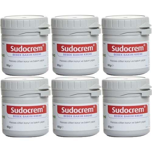 Sudocrem Cilt Bebek Bakım - Pişik Kremi 60GR (6 Lı Set)